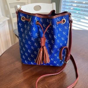 Dooney & Bourke MLB KC Royals drawstring leather
